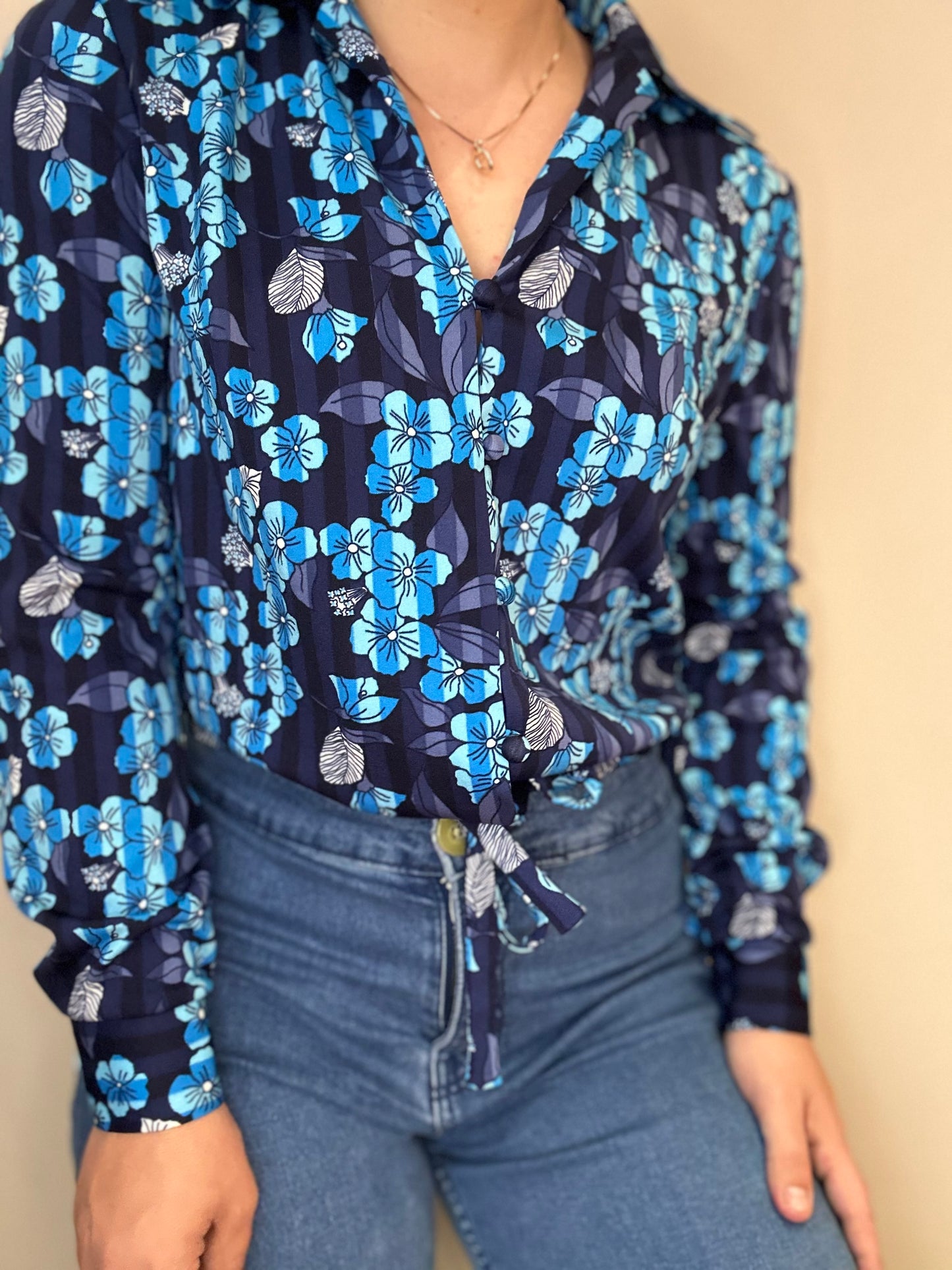 Camisa vintage flores