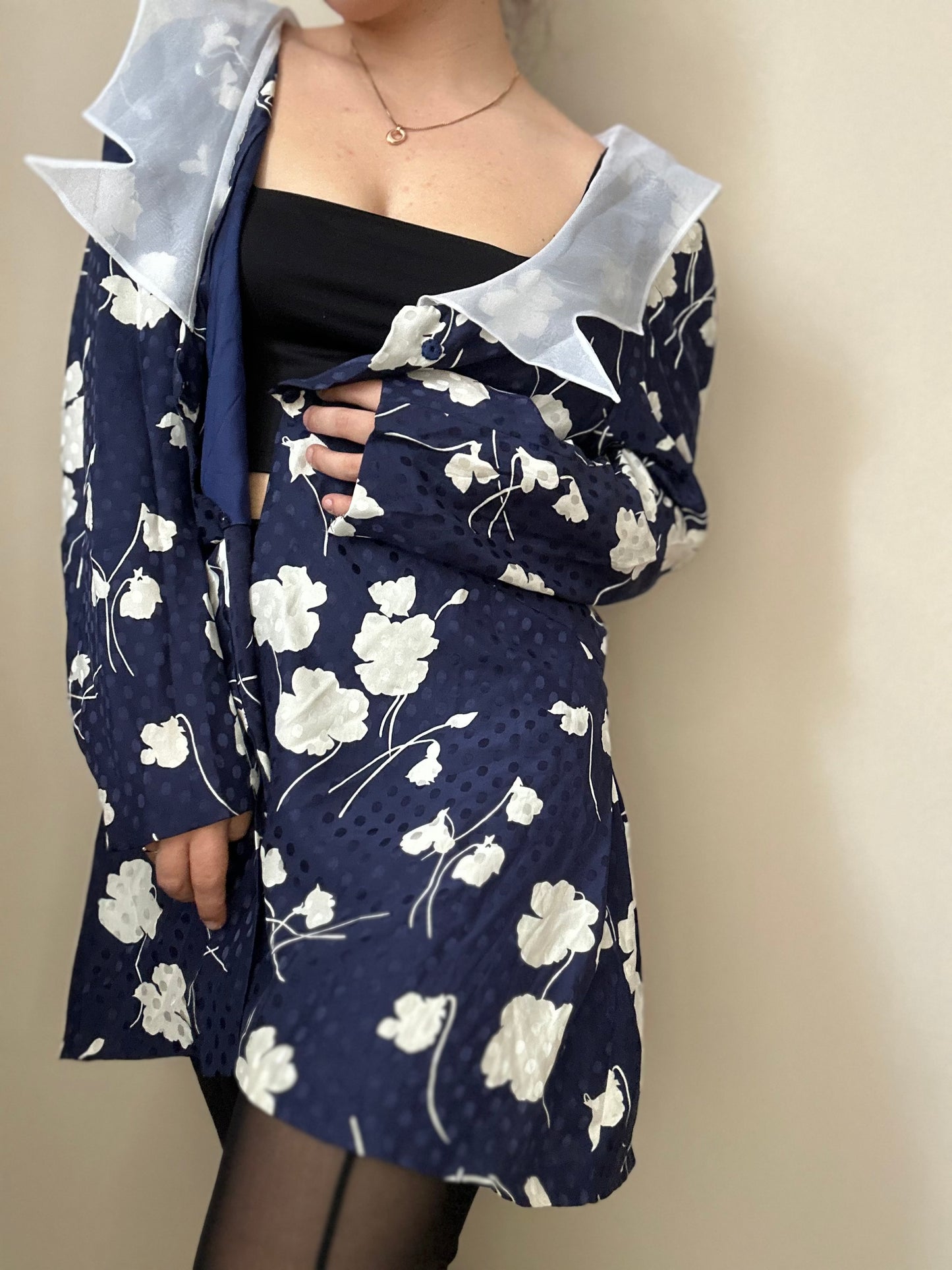 Kimono vintage satinado