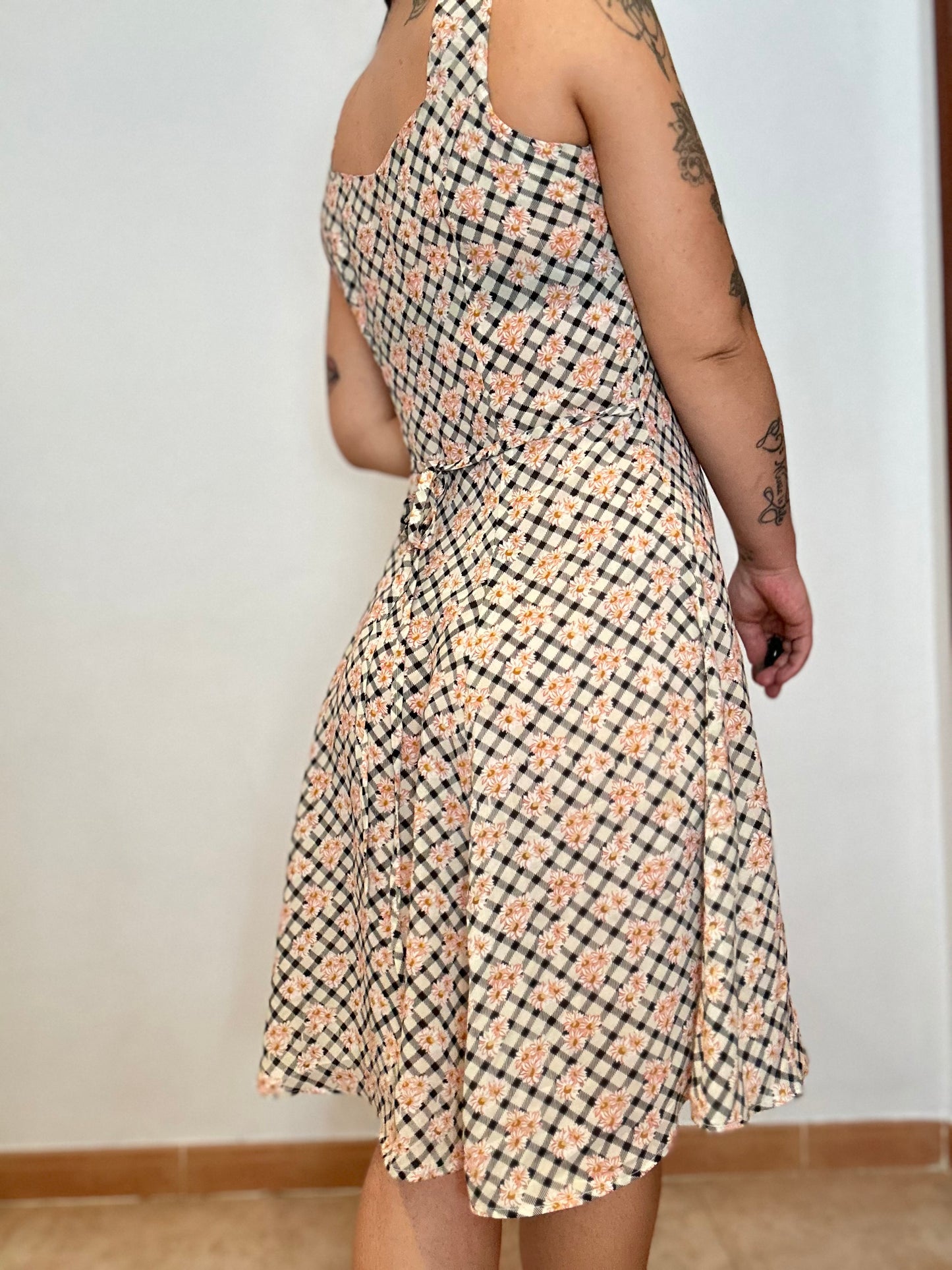 Vestido vintage estampado floral