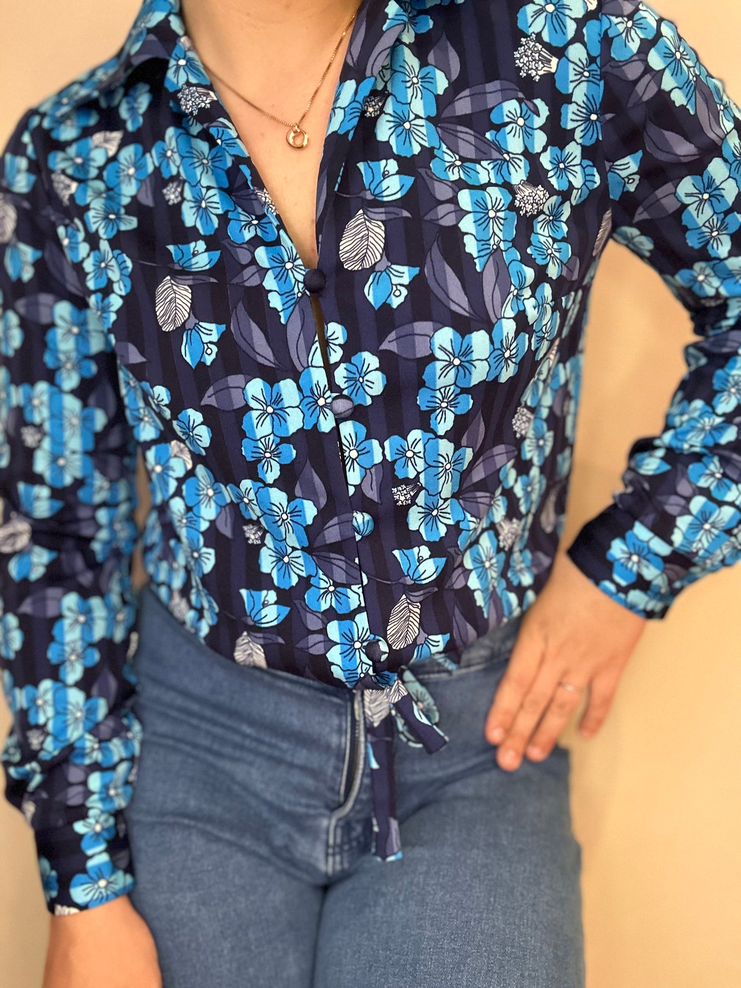 Camisa vintage flores